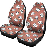 Baby Panda And Bamboo Pattern Print Universal Fit Car Seat Covers 102422