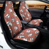 Baby Panda And Bamboo Pattern Print Universal Fit Car Seat Covers 102422