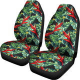 Banana Leaf Hawaiian Pattern Print Universal Fit Car Seat Covers 102422