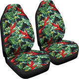 Banana Leaf Hawaiian Pattern Print Universal Fit Car Seat Covers 102422