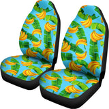 Banana Leaf Pattern Print Universal Fit Car Seat Covers 102422