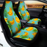 Banana Palm Leaf Pattern Print Universal Fit Car Seat Covers 102422