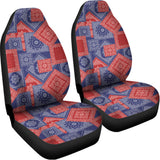 Bandanna Patchwork Pattern Print Universal Fit Car Seat Covers 102422