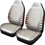 Baseball Stitching Print Universal Fit Car Seat Covers 102422