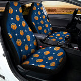 Basketball And Star Pattern Print Universal Fit Car Seat Covers 102422