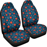 Basketball Theme Pattern Print Universal Fit Car Seat Covers 102422