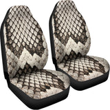 Beige Snakeskin Print Universal Fit Car Seat Covers 102422