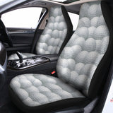 Big Golf Ball Pattern Print Universal Fit Car Seat Covers 102422