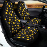 Bitcoin And Ethereum Pattern Print Universal Fit Car Seat Covers 102422