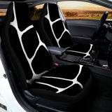 Black And White Giraffe Pattern Print Universal Fit Car Seat Covers 102422