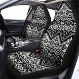 Black And White Navajo Print Universal Fit Car Seat Covers 102422