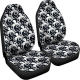 Black And White Octopus Pattern Print Universal Fit Car Seat Covers 102422