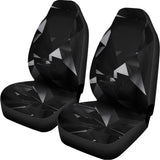 Black Diamond Print Universal Fit Car Seat Covers 102422