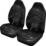 Black Snake Print Universal Fit Car Seat Covers 102422