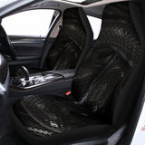 Black Snake Print Universal Fit Car Seat Covers 102422