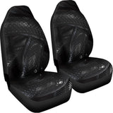 Black Snake Print Universal Fit Car Seat Covers 102422