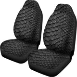 Black Snakeskin Print Universal Fit Car Seat Covers 102422