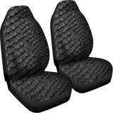 Black Snakeskin Print Universal Fit Car Seat Covers 102422