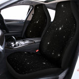 Black Space Print Universal Fit Car Seat Covers 102422