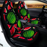 Black Watermelon Pieces Pattern Print Universal Fit Car Seat Covers 102422
