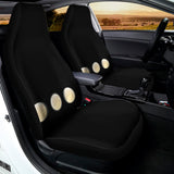 Blood Moon Lunar Phase Print Universal Fit Car Seat Covers 102422