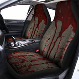 Bloody Metal Wall Print Universal Fit Car Seat Covers 102422
