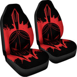 Bloody Spartan Warrior Print Universal Fit Car Seat Covers 102422