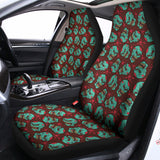 Bloody Zombie Pattern Print Universal Fit Car Seat Covers 102422
