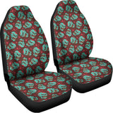 Bloody Zombie Pattern Print Universal Fit Car Seat Covers 102422