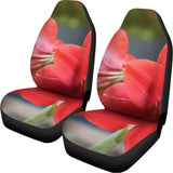 Blooming Amaryllis Print Universal Fit Car Seat Covers 102422
