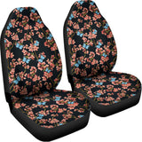 Blossom Flower Butterfly Print Universal Fit Car Seat Covers 102422