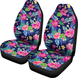 Blossom Tropical Flower Pattern Print Universal Fit Car Seat Covers 102422