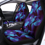 Blue Abstract Spirit Print Universal Fit Car Seat Covers 102422