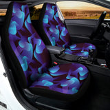 Blue Abstract Spirit Print Universal Fit Car Seat Covers 102422