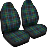 Blue And Green Tartan Pattern Print Universal Fit Car Seat Covers 102422
