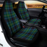 Blue And Green Tartan Pattern Print Universal Fit Car Seat Covers 102422
