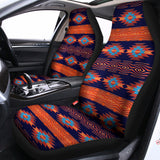 Blue And Orange Southwestern Print Universal Fit Car Seat Covers 102422