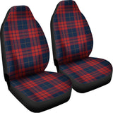 Blue And Red Tartan Pattern Print Universal Fit Car Seat Covers 102422