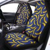 Blue And Yellow Banana Pattern Print Universal Fit Car Seat Covers 102422