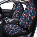 Blue Axolotl Pattern Print Universal Fit Car Seat Covers 102422