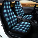 Blue Buffalo Check Pattern Print Universal Fit Car Seat Covers 102422