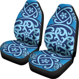 Blue Celtic Symbol Print Universal Fit Car Seat Covers 102422