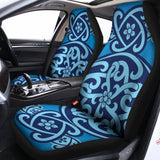 Blue Celtic Symbol Print Universal Fit Car Seat Covers 102422