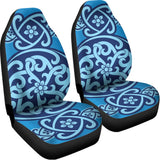 Blue Celtic Symbol Print Universal Fit Car Seat Covers 102422