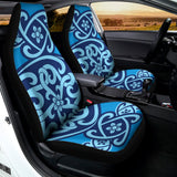 Blue Celtic Symbol Print Universal Fit Car Seat Covers 102422