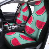 Blue Cute Watermelon Pattern Print Universal Fit Car Seat Covers 102422