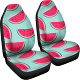 Blue Cute Watermelon Pattern Print Universal Fit Car Seat Covers 102422