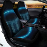 Blue Gemini Zodiac Sign Print Universal Fit Car Seat Covers 102422