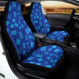 Blue Holy Bible Pattern Print Universal Fit Car Seat Covers 102422