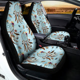 Blue Indian Dream Catcher Pattern Print Universal Fit Car Seat Covers 102422
